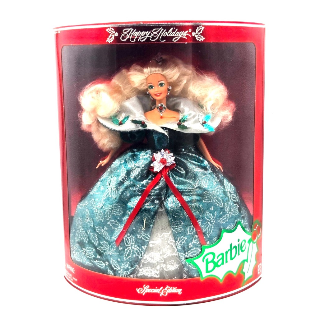 1995 Happy Holidays Special Edition Barbie Mattel  NRFB Christmas Collectible